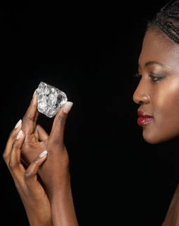 Uno de los diamantes analizados ha sido el Lesotho Promise, que alcanzó los 603 quilates en bruto. 
