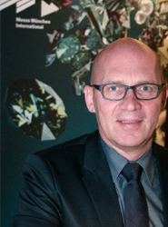 El consejero delegado de Messe München GmbH, Klaus Dittrich,