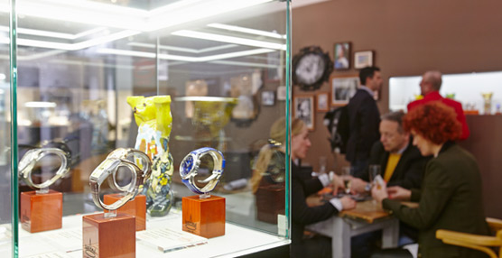 Reuniones entre creadores y distribuidores en la feria alemana. 