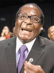 El presidente Robert Mugabe. Foto: Business Times.