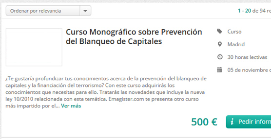 El Gremio nacional de joyeros advierte sobre las ofertas de cursos supuestamente "obligatorios" contra el blanqueo