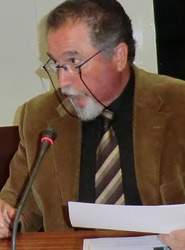 Juan Cózar, en una de sus ponencias. 