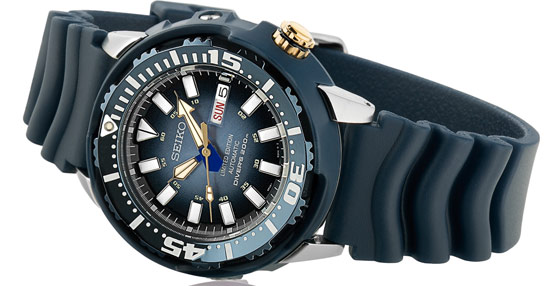 Se acerca el verano y Seiko presenta su nueva línea de relojes 'diver' en tonos azules