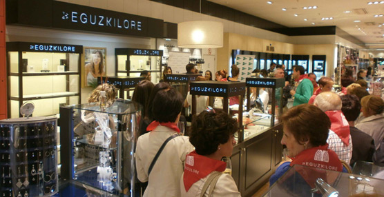 La casa de joyería Eguzkilore inaugura una boutique en la planta baja de El Corte Inglés de Pamplona