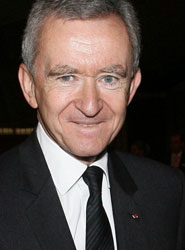 El presidente del Grupo LVMH, Bernard Arnault