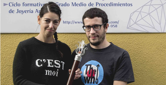 Escuela de Joyería del Atlántico presenta los 'cetros' que se entregarán como premio en la gala 'Guapo España'