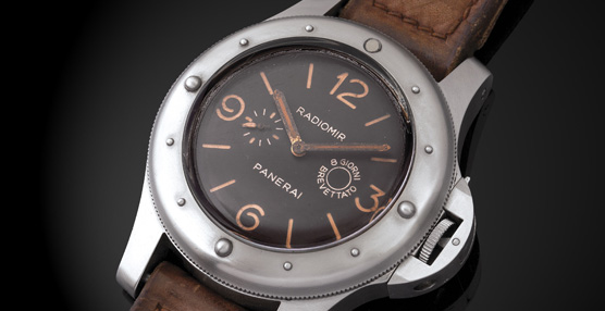 La última subasta propia de los relojes Panerai celebrada en Paris recauda más de un millón de euros