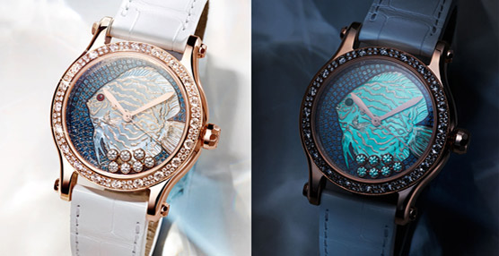 Chopard viaja al corazón de los fondos marinos con dos nuevos relojes-joya que brillan en la oscuridad  