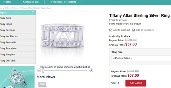 Tiffany demanda a tres bancos chinos por permitir transferencias en la compra de productos falsificados
