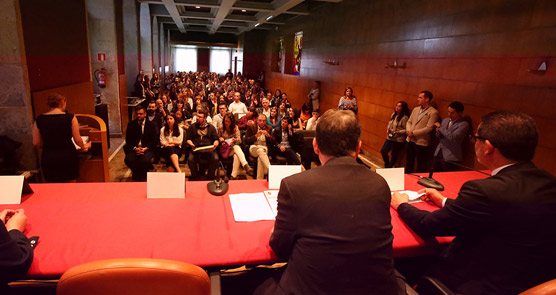 El antiguo Rectorado de Vigo acogió la primera entrega de diplomas de enseñanzas profesionales y artísticas