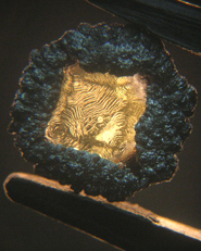 Diamante sintético creado por el método CVD.
