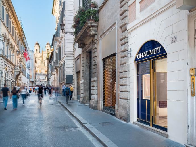 Chaumet inagura su primera boutique en un palacio de Roma