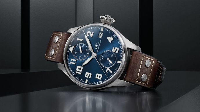 IWC presenta el reloj de aviador con cronógrafo