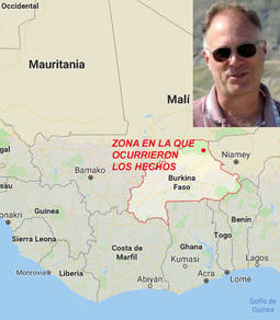 El geólogo asesinado por el Daesh cerca de la frontera de Burkina Faso con Níger y Mali.