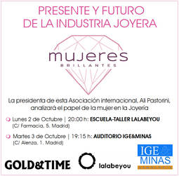 Cita en Madrid con la Asociación Mujeres Brillantes