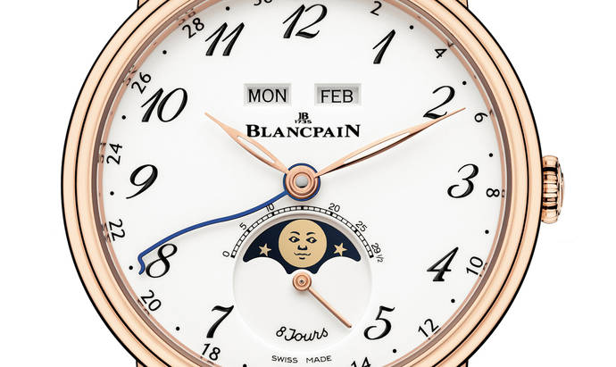 Blancpain presenta en Otoño su nuevo modelo Villeret con calendario completo