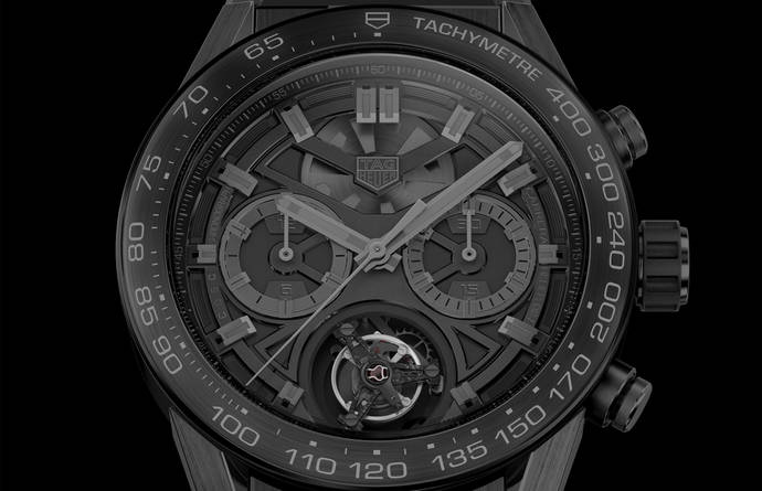 Carrera Heuer-02T: Crono automático con certificación COSC y tourbillon