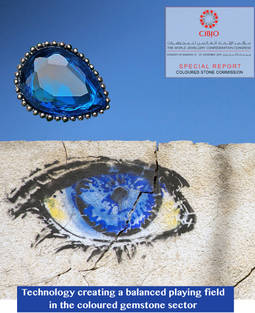 Portada del Informe sobre Piedras de Color de CIBJO