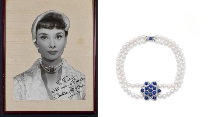 Christie's subasta el collar de perlas de Fürst, que lució Audrey Hepburn en 'Vacaciones en Roma' en la próxima venta de Jewels Online: The Geneva Edit 