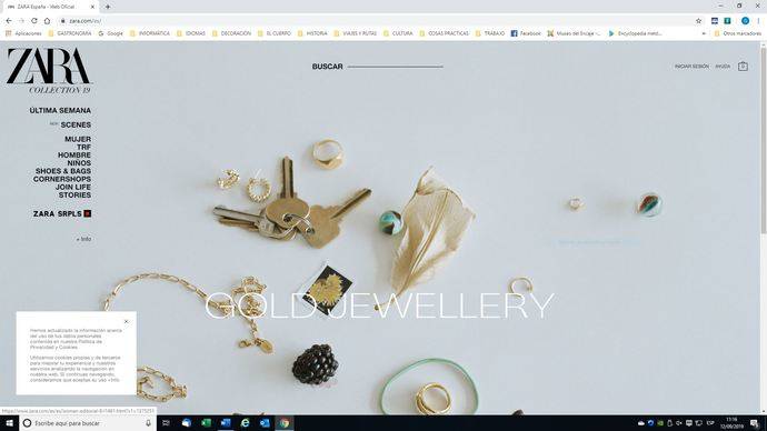 La AEJPR insta a Zara a retirar su publicidad online de joyería en oro