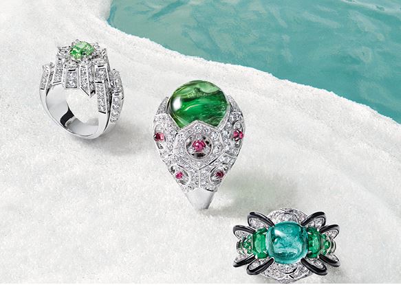 Alta joyería Beautés du Monde: siete anillos por Cartier