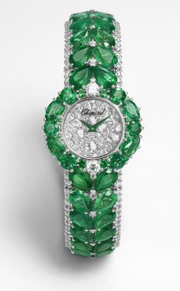 Chopard apuesta por las esmeraldas y el oro fairmined en su reloj joya