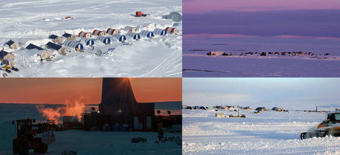 Zona en la que trabajan actualmente en la península de Labrador, al noroeste de Canadá.