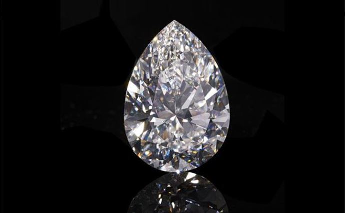 Se subasta el diamante blanco más grande de la historia