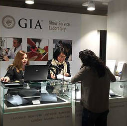 Stand de GIA en una de las ediciones pasadas de Baselworld.