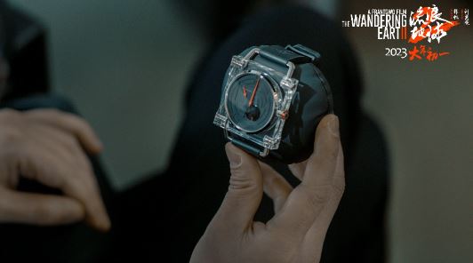 Los relojes de Hamilton en la película china 'La tierra errante 2'