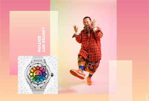 Colaboración de Hublot y Takashi Murakami