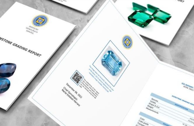 Nuevos certificados de gemas y joyas del IGE