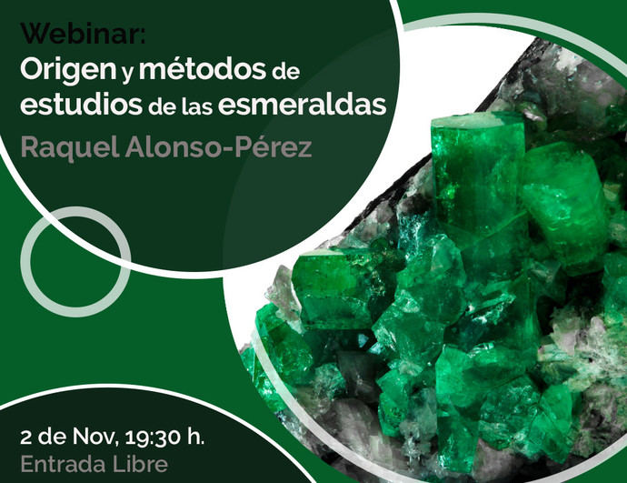 Webinar IGE: 'Origen y métodos de estudios de las esmeraldas'