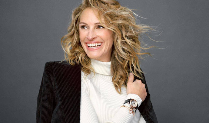 Julia Roberts se convierte en embajadora de alta joyería