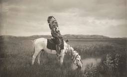 Un Oasis en las Badlands, 1905. Edward S. Curtis (Foto: Museo Thyssen)