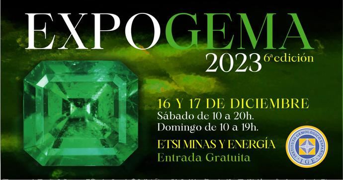 Cartel de ExpoGema 2023
