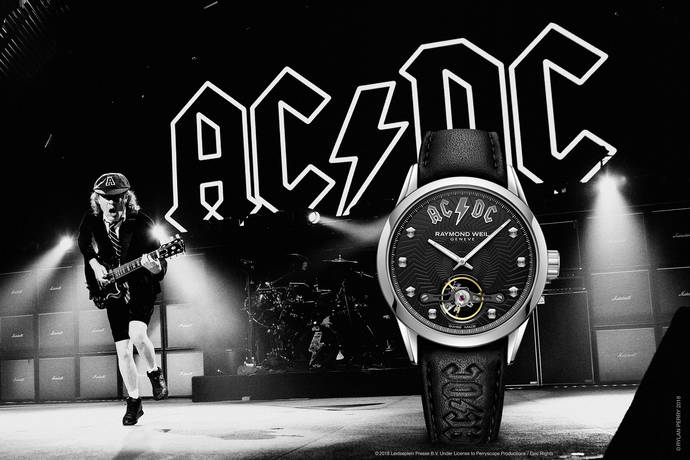 Raymond Weil homenajea a la mítica banda AC/DC