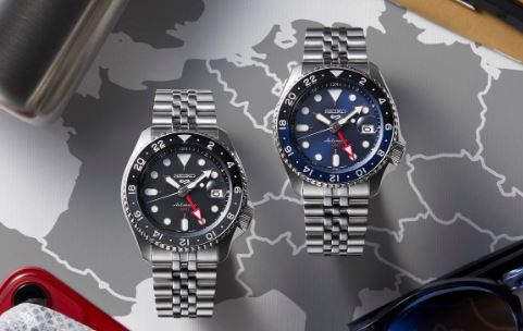 Seiko 5 Sports presenta su nueva serie GMT