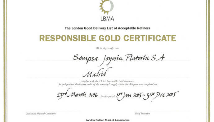 Sempsa renueva su certificado de oro ‘responsable’