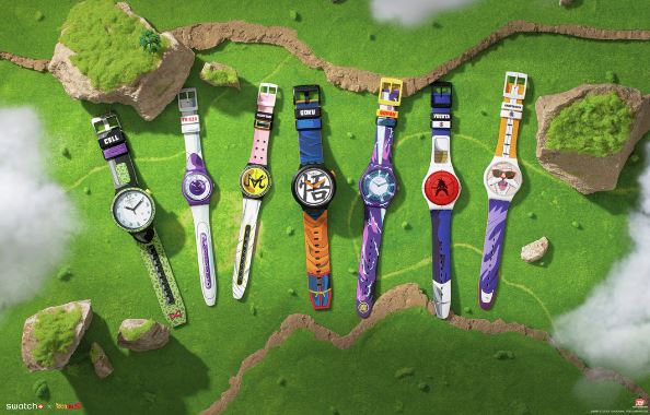 Swatch lanza una nueva colección de Dragon Ball Z