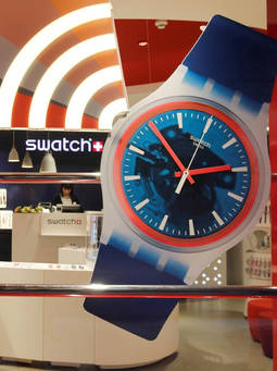 El mercado gris frena el crecimiento de Swatch