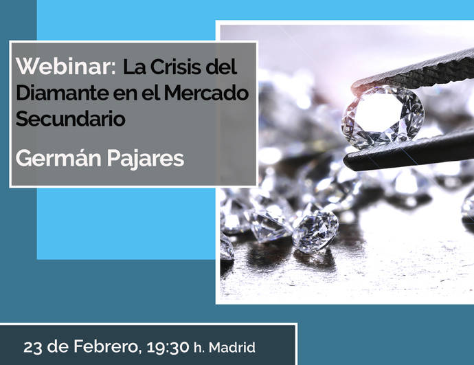 El IGE aborda este martes en directo la crisis del mercado del diamante