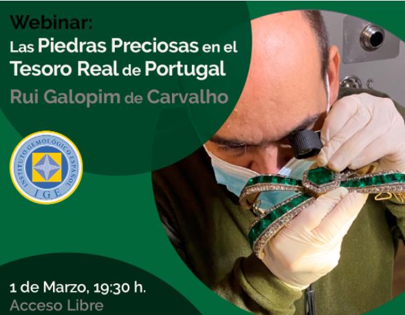 Webinar: ‘Las piedras preciosas en el Tesoro de Portugal’