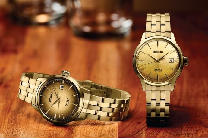 Seiko lanza el primer reloj inspirado en los cócteles con cerveza