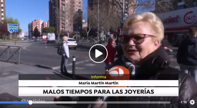 La Asociación Española de Joyeros carga contra la manipulación de Antena 3