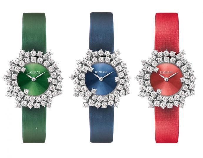 La firma Damiani presenta sus nuevos relojes joyas Mimosa