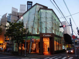 La tienda 'bandera' que Cartier acaba de abrir en Tokio.