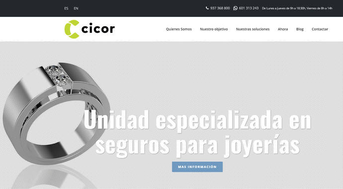 Cambios en la aseguradora Cicor: amplía sus sedes y renueva su imagen corporativa