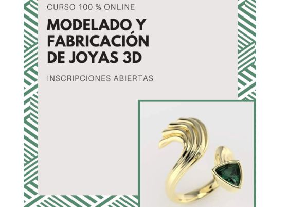 MatrixGold presenta la nueva edición del Curso de modelado y fabricación 3D de Joyas 3D