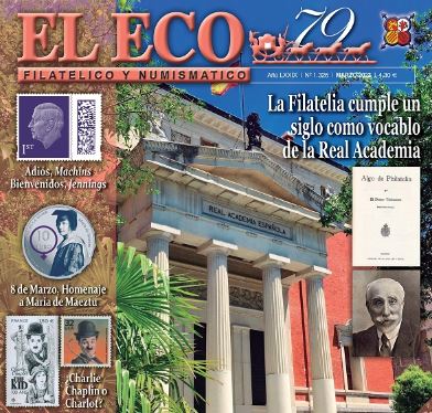 Reseña de la edición de abril 2023 de la Revista 'EL ECO Filatélico y Numismático'